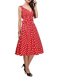Vestido para mujer de los años 40 y 50, estilo rockabilly, vintage, retro, para fiesta de graduación, tallas grandes