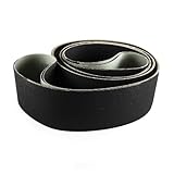 2 X 48 Inch 600 Grit Silicon Carbide Sanding Belts, 6 Pack