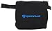 Rockville RSC5B Universal Black DJ Scrim Cloth Cover for X Stand, 360-Degree Coverage, Wrinkle-Resistant, Machine Washable, Perfect for Mobile DJs and Event Performers