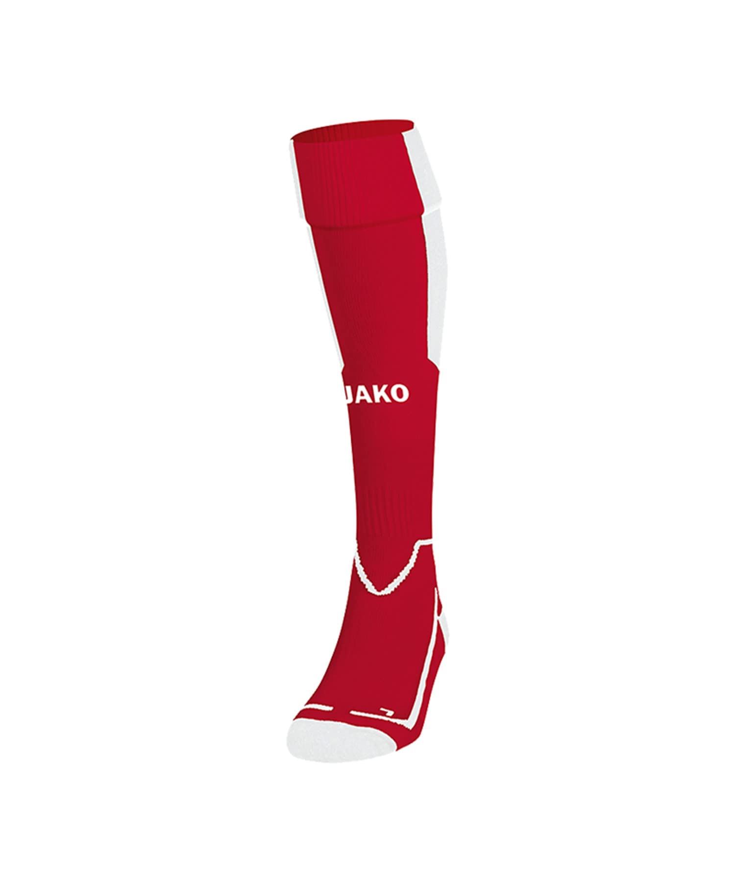 JAKO Unisex's Lazio Socks, Chili red/White, 3 (35-38)