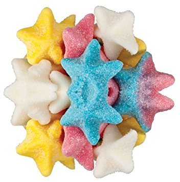 Gummy Tropical Starfish - 2.2 Pounds Gummi Candy