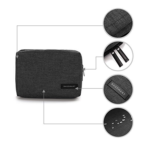 BAGSMART-Small-Travel-Electronics-Cable-Organizer-Bag-for-Hard-Drives-Cables-Charger