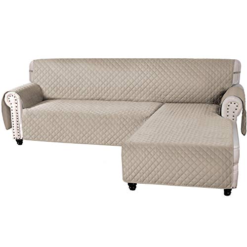 H.VERSAILTEX Sofa Covers L Shape Couch Covers for Sectional Sofa Chaise
