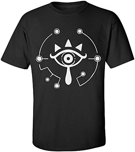 CACshop Mens The Legend Of Zelda Breath Of The Wild T Shirt Black