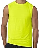 Yoga Clothing For You Mens Moisture-wicking Muscle Tank Top Shirt