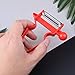 LOCOLO 6PCS Magic Trio Peelers, Multifunctional Peeling Slicer Tool Fruit Vegetable Slicer Cutter Great for Any Kitchen or Bar