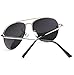 LUENX Aviator Sunglasses Men Women Polarized UV400 Metal Frame 60MM