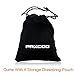 Paxcoo CN-03 Black Velvet Choker Necklaces with Storage Bag for Women Girls Pack of 3