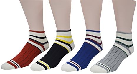 MpingT Men's Casual No Show Low Cut Cotton Socks