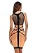 Whoinshop Women's V-Neck Strapless Clubwear Bodycon Bandage Dress