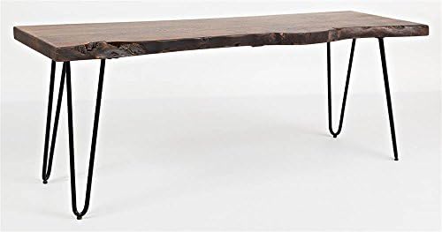 Jofran Nature's Edge 48" Bench, W X 16" D X 18" H, Acacia Finish, (Set of 1)