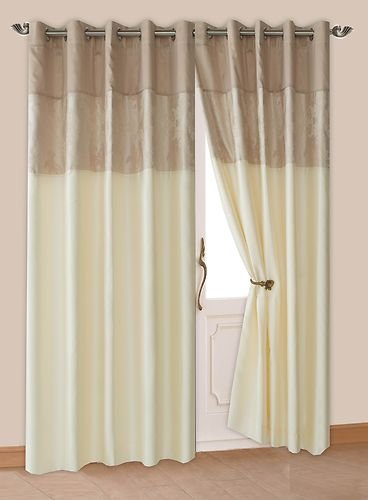 66 X 90 Curtains Cream Gold Damask Damascus Amazon Co Uk