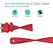 Gear S2 Classic / Gear Sport Watch Band, MoKo Soft Silicone Watch Strap for Samsung Gear S2 Classic SM-R732/R735/Moto 360 2nd(Men's 42mm 2015)/Ticwatch 2/Gear Sport SM-R600 Smartwatch, RED