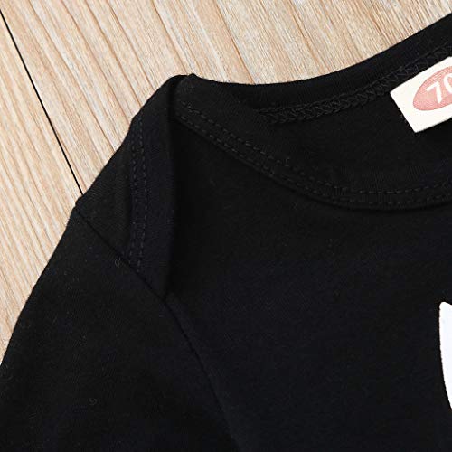 Little Story Baby Short Sleeve Alphabet Cartoon Camouflage Hakama Trousers Set Newborn Infant Baby Boy - Thumbnail 5