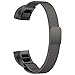Oitom for Fitbit Alta HR Accessory Bands and Fitbit Alta Band (Dark Grey, Small 5.1