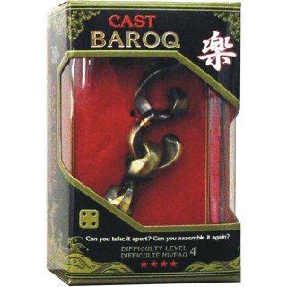 Hanayama Cast Metal Puzzle Baroq