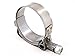 5x Premium 304 Stainless Steel T-Bolt Turbo Silicone Hose Clamp 1.75 Inches 45-50mm