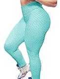 Hioinieiy Scrunch Butt Workout Leggings for Women High Waisted Butt Lifting Womens Yoga Pants