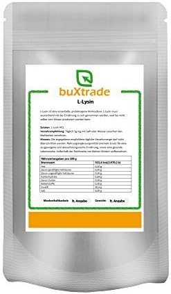 2 kg L-lysine powder, amino acid, lysine HCL, lysine, 100% pure