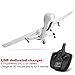 ASfairy-Toy XK A110 3CH 2.4G Predator MQ-9 RC Airplane DIY Glider Remote Control Plane, Stable Flight Powerful Motor Best Gift to Teens