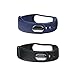 TPE Replacement Straps for LETSCOM Fitness Smart Watch ID101 / ID101HR- 2 Pack