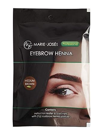 Amazon Com Henna Hair Dye Henna Brows Medium Brown Beauty