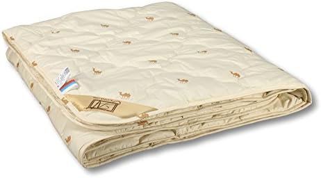 Smart And Cozy Sahara 100% Organic Camel Wool Comforter, Lightweight, Quilted