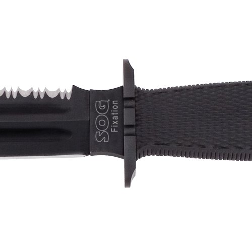 SOG Fixation Dagger Fixed Blade FX10N-CP - Hardcased Black