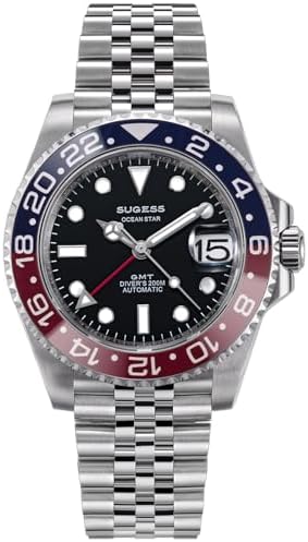 Amazon.com: Sugess Ocean Star S450-2.WS NH35A Automatic Mechanical
