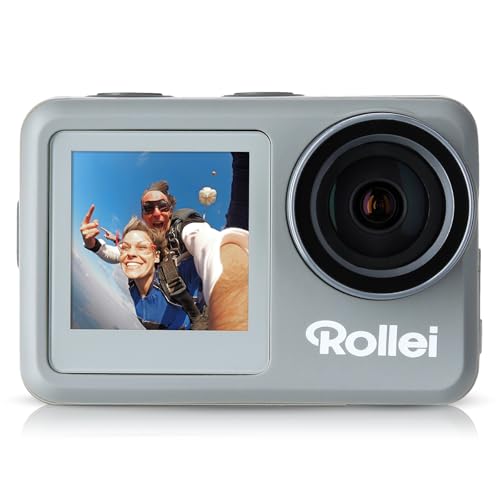 Rollei Action Cam 9S Plus Unterwasserkamera 4K 60FPS Actioncam Wasserdicht