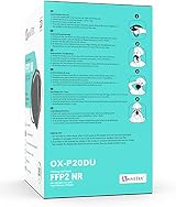 Omnitex FFP2 Black Face Masks Box 20 Individually Wrapped 5-Layer EN149 CE view 5
