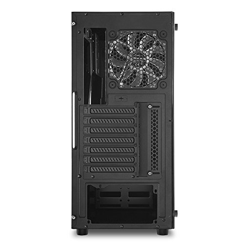 Sharkoon-Tg5-Caja-De-Ordenador-Gaming-Semitorre-Atx-Iluminacin-Verde-Cristal-Templado-Incluye-4-Ventiladores-Led-Admite-Refrigeracin-Lquida-Negro