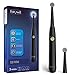 Power Electric Toothbrush Rechargeable for Adults with Timer Care Your Teeth Like Dentist Usb Charging Teeth Whitening Spinning Toothbrushes with 2 Round Heads FW2209 Black by Fairywill