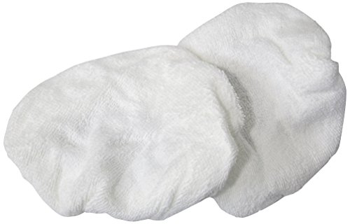 WEN 7A323 Terry Cloth Polishing Bonnets (2 Pack), 7