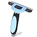 ICODE Dog Brush, Pet Grooming Deshedding Tool for Medium & Large Dogs and Cats, with Short to Long Hair. Dramatically Reduces Shedding in Minutes Guaranteed! (Blue-1)