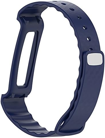 Usaboutall Unisex Sports Watch Band Strap Replacement Bracelet for Huawei A2 Tracker size 25cm x 1.8cm (Dark Blue)