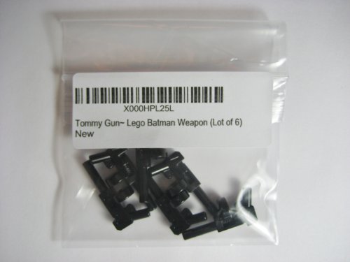 Tommy Gun~ Lego Batman Weapon (Lot of 6)