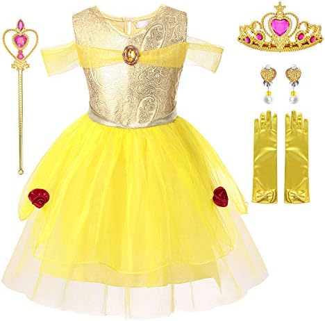 Baby Girl Little Princess Cosplay Dress with Accessories