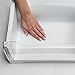 Duck Clear Classic Easy Liner Brand Shelf Liner for Refrigerators, Clear, 11 in. x 17 in. Sheet, 2 pack