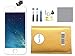 iphone 5 Screen Replacement Set For Lcd Touch Screen Digitizer Frame Assembly (Free Tool Kit)iphone 5 (White)
