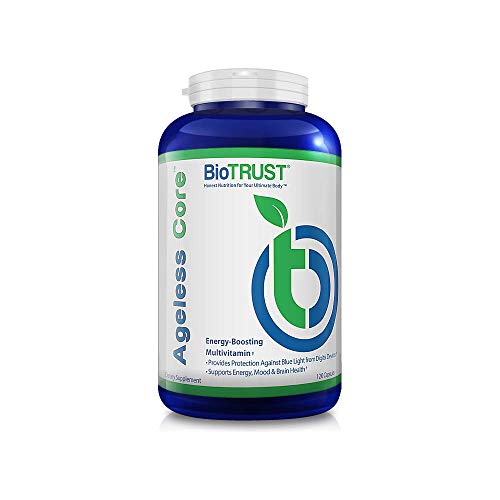 BioTrust Ageless Core Energy-Boosting Multivitamin, Daily Multivitamin for Men and Women, Complete Multivitamin Formulated for Optimal Absorption, d for Optimal Absorption, 120 Capsules BioTrust Ageless Core Energy-Boosting Multivitamin, Daily Multivitamin for Men and Women, Complete Multivitamin Formulated for Optimal Absorption, d for Optimal Absorption, 120 Capsules