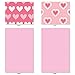 The Best Card Company - 10 Blank Heart Note Cards Boxed (4 x 5.12 Inch) - All Occasion Heartfelt Love Card Assortment - Heartfelt M3058