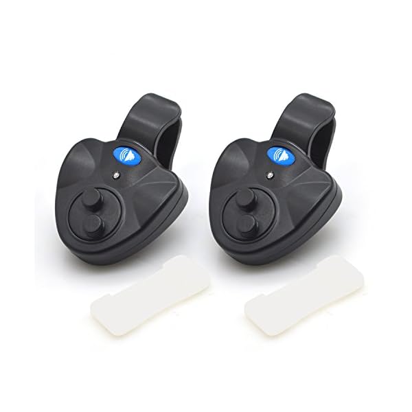 Fishing-Alarm-Indicator-Fish-Bite-Electronic-Buzzer-Sensitive-Alert-on-Fish-Rod-with-LED-Light-Fish-Bell-Flash-Fishing-Tackles-Accessory-Fit-for-Sea-Rod-and-Cast-Rod-Easy-Clamp-on-Day-and-Night-2PCS Fishing-Alarm-Indicator-Fish-Bite-Electronic-Buzzer-Sensitive-Alert-on-Fish-Rod-with-LED-Light-Fish-Bell-Flash-Fishing-Tackles-Accessory-Fit-for-Sea-Rod-and-Cast-Rod-Easy-Clamp-on-Day-and-Night-2PCS