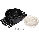 Big-autoparts D328A D465 DR475 DR331 Brass Terminals Distributor Cap and Rotor Kit Compatible With Chevrolet GMC Oldsmobile Cadillac 1995-2007 10452457 10452458