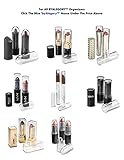 Clear Acrylic Lipstick Caps - Replaces Original Individual MAC Lipstick Caps - See Your Favorite Lipstick Color Easily (24 Pack)