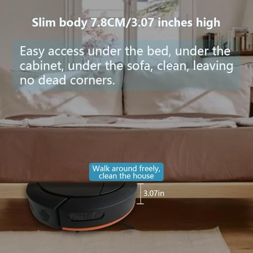 Robot Vacuum and Mop Combo, 4500Pa Strong Suction, LiDAR Navigation, Carpet Boost, Multi-Floor Mapping, Ideal for Pet Hair Hard Floor and Low-Pile Carpet