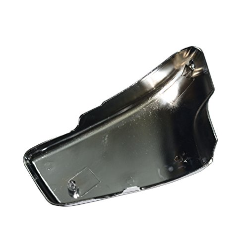 Pair Motorcycle Battery Side Fairing Cover fit for Honda Shadow VLX Deluxe VT600C VLX 600 STEED400 1999-2007 Honda VT 600 C CD 1999-2008 Honda VLX 600 (Chrome)