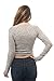 Women's Brushed Knit Supersoft Scoop Neck Crop Sweater Top