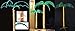 EEZ RV Products 7 Foot High Super Bright LED Lighted Tropical Palm Tree Great for The Beach, Pool, Yard, Living Room, Christmas Holiday Decor