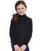 Leveret Boys Girls Kids Pullover Turtleneck 100% Cotton Turtleneck Black Size 5 Years